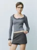 Knitted Long Sleeve T-Shirts sold by Urban Revivo