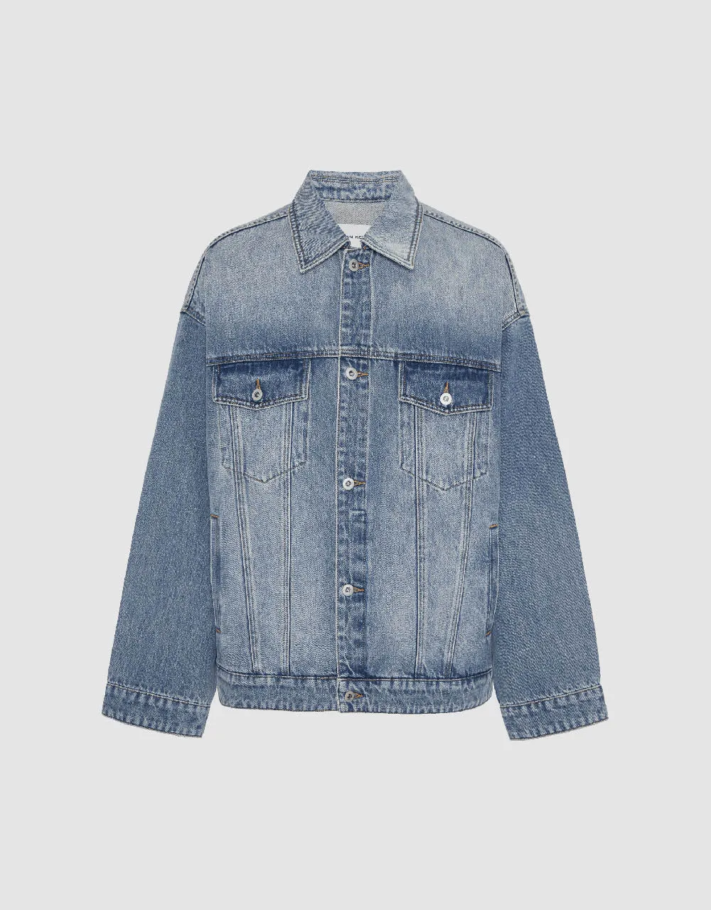 Gradient Denim Jacket sold by Urban Revivo product image thumbnail 4