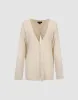 V-Neck Knitted Cardigan sold by Urban Revivo