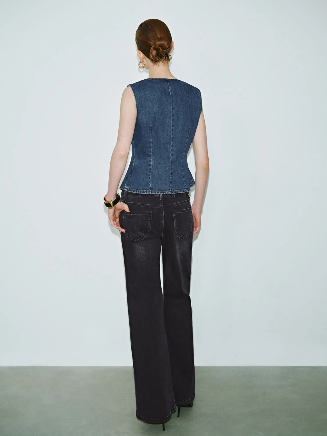 Denim Waistcoats sold by Urban Revivo product image thumbnail 5