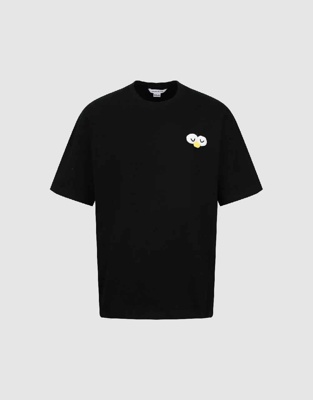 Cartoon Embossed Crew Neck T-Shirt sold by Urban Revivo product image thumbnail 5