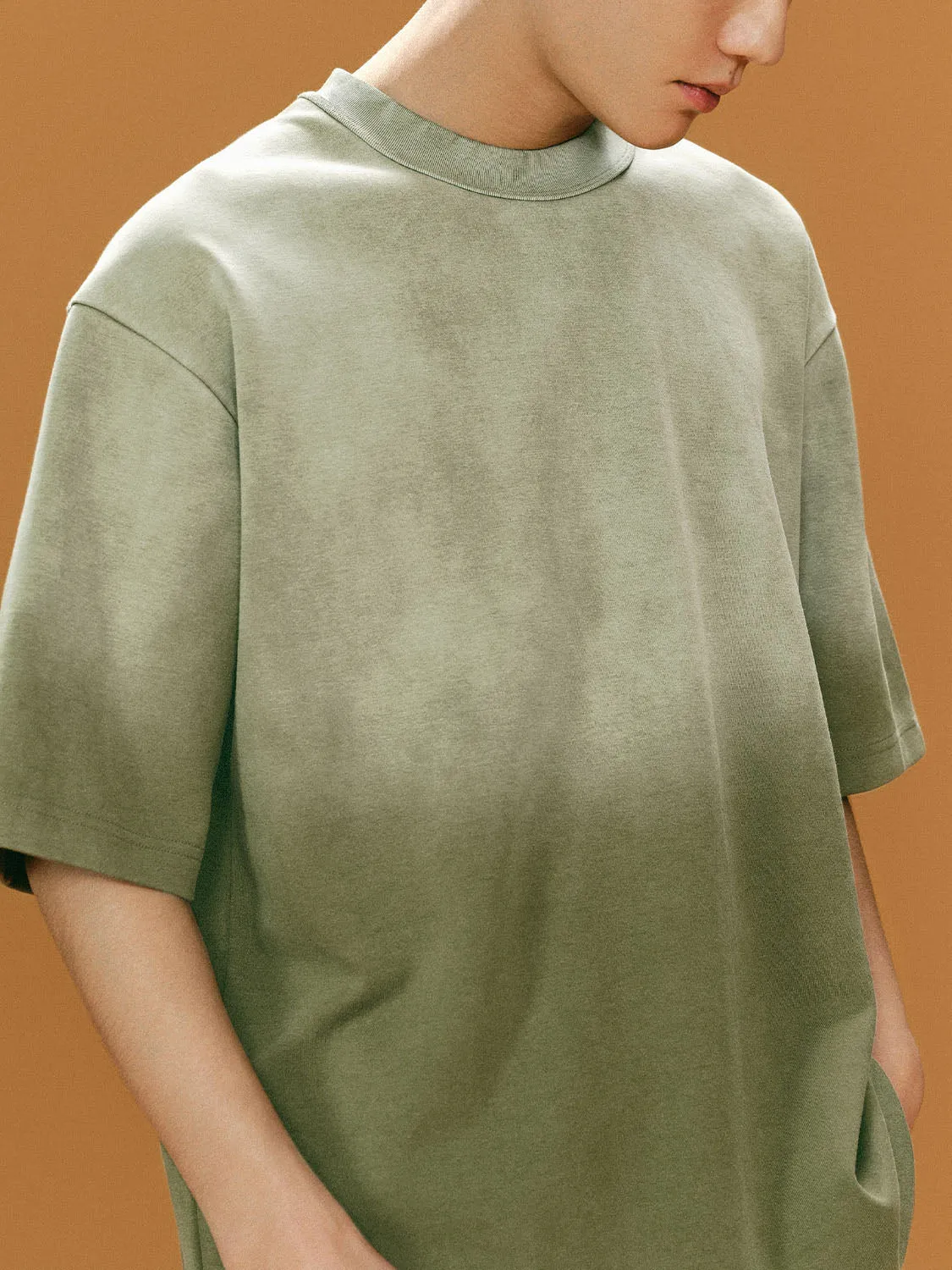 Drop Shoulder Sleeve T-Shirts sold by Urban Revivo product image thumbnail 5