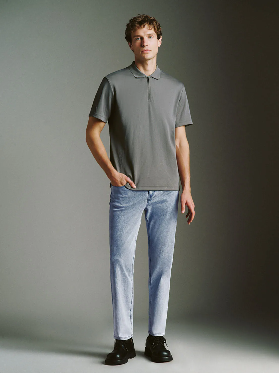 Straight Denim Jeans sold by Urban Revivo product image thumbnail 5
