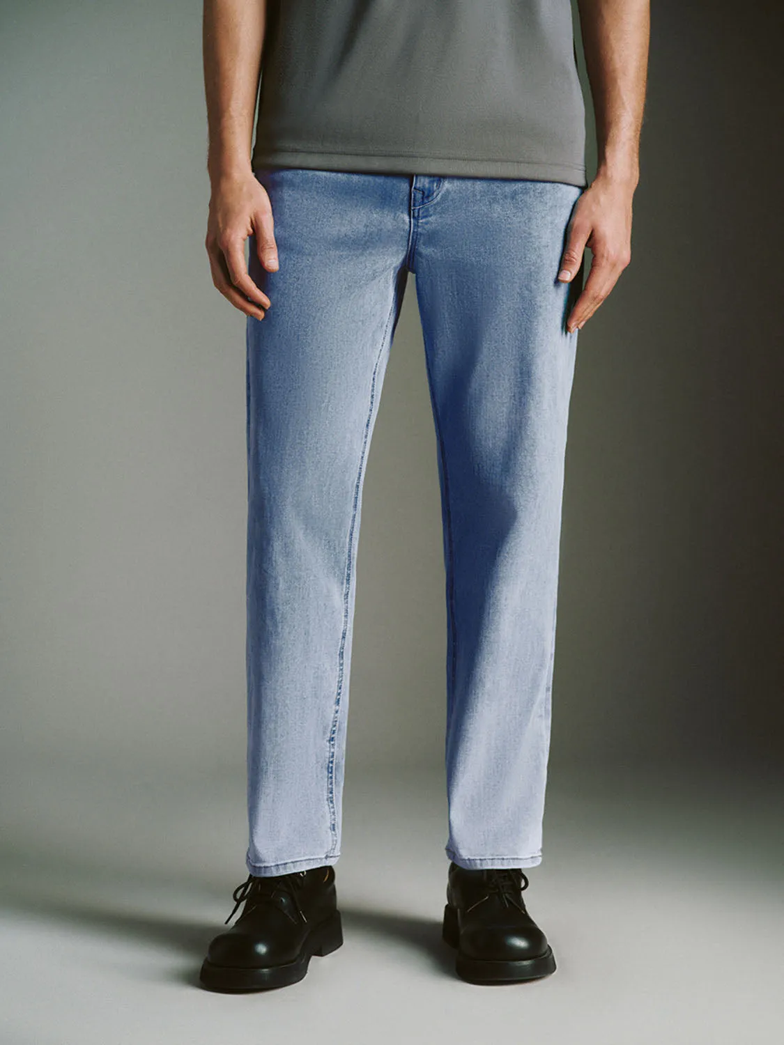 Straight Denim Jeans sold by Urban Revivo product image thumbnail 2