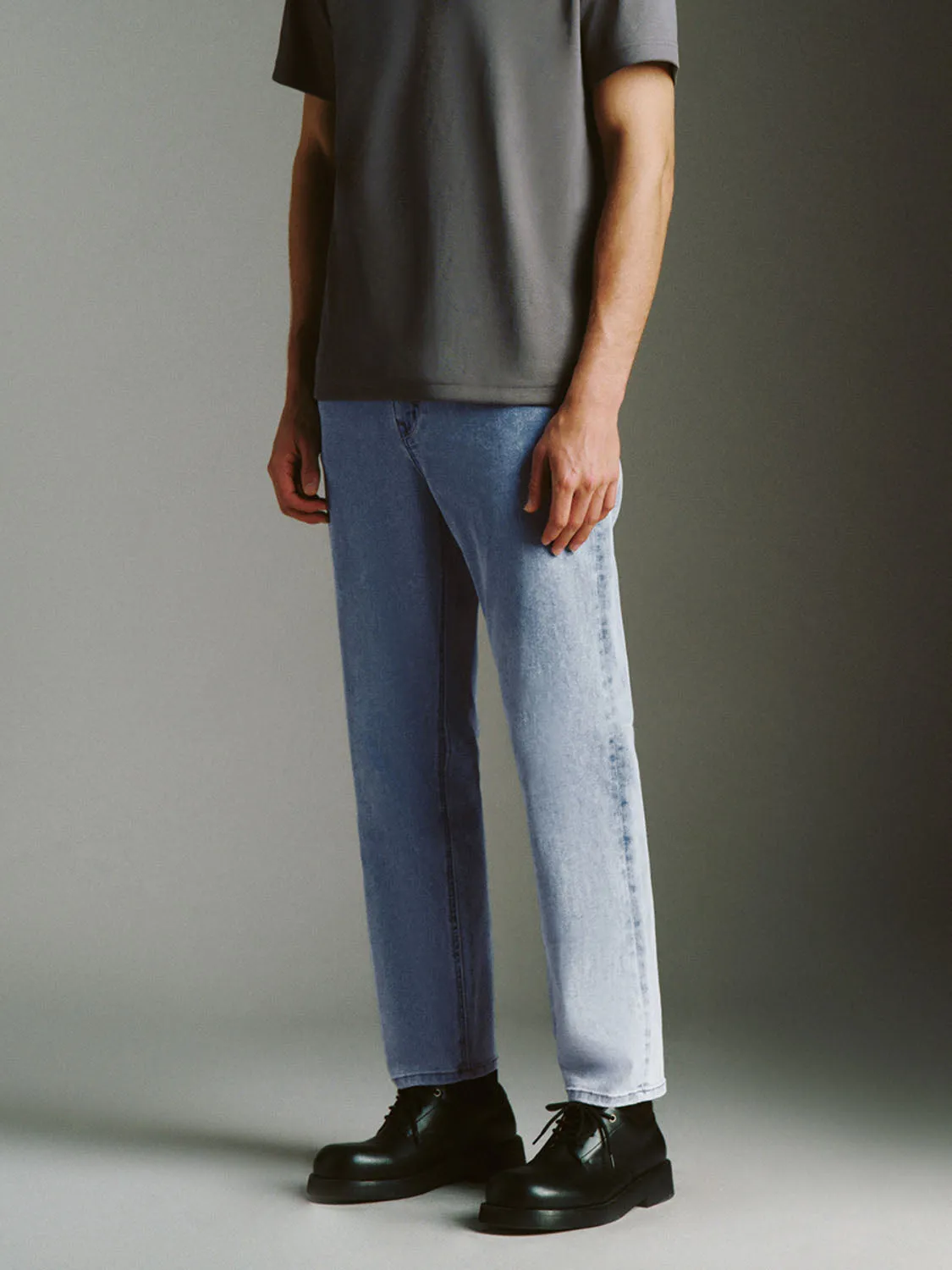 Straight Denim Jeans sold by Urban Revivo product image thumbnail 4