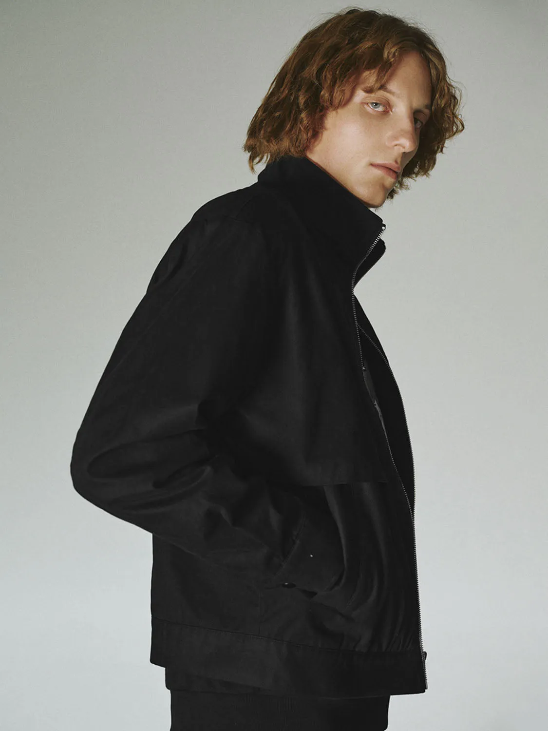 Stand Collar Mid-Length Jackets sold by Urban Revivo product image thumbnail 5