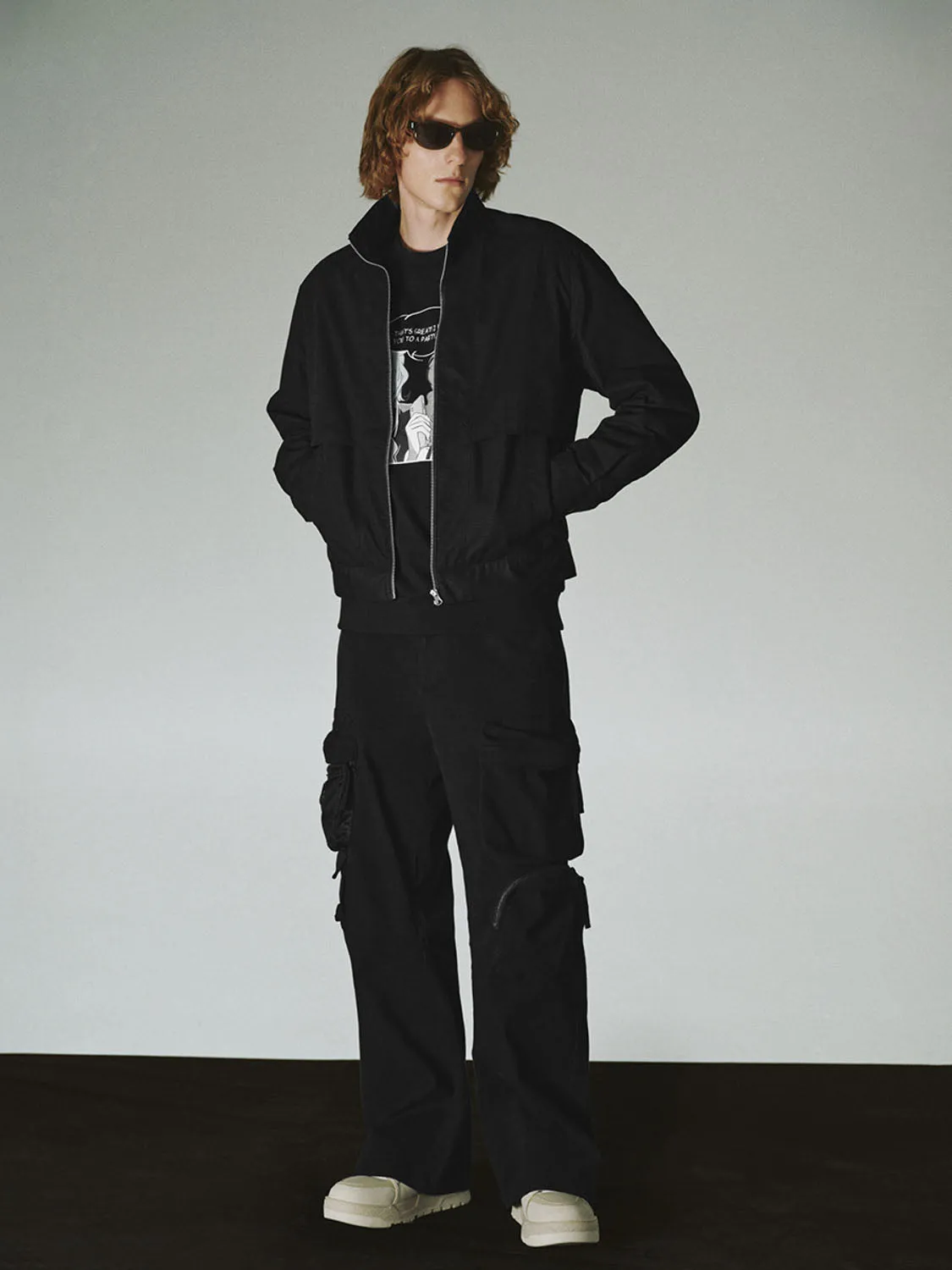 Stand Collar Mid-Length Jackets sold by Urban Revivo