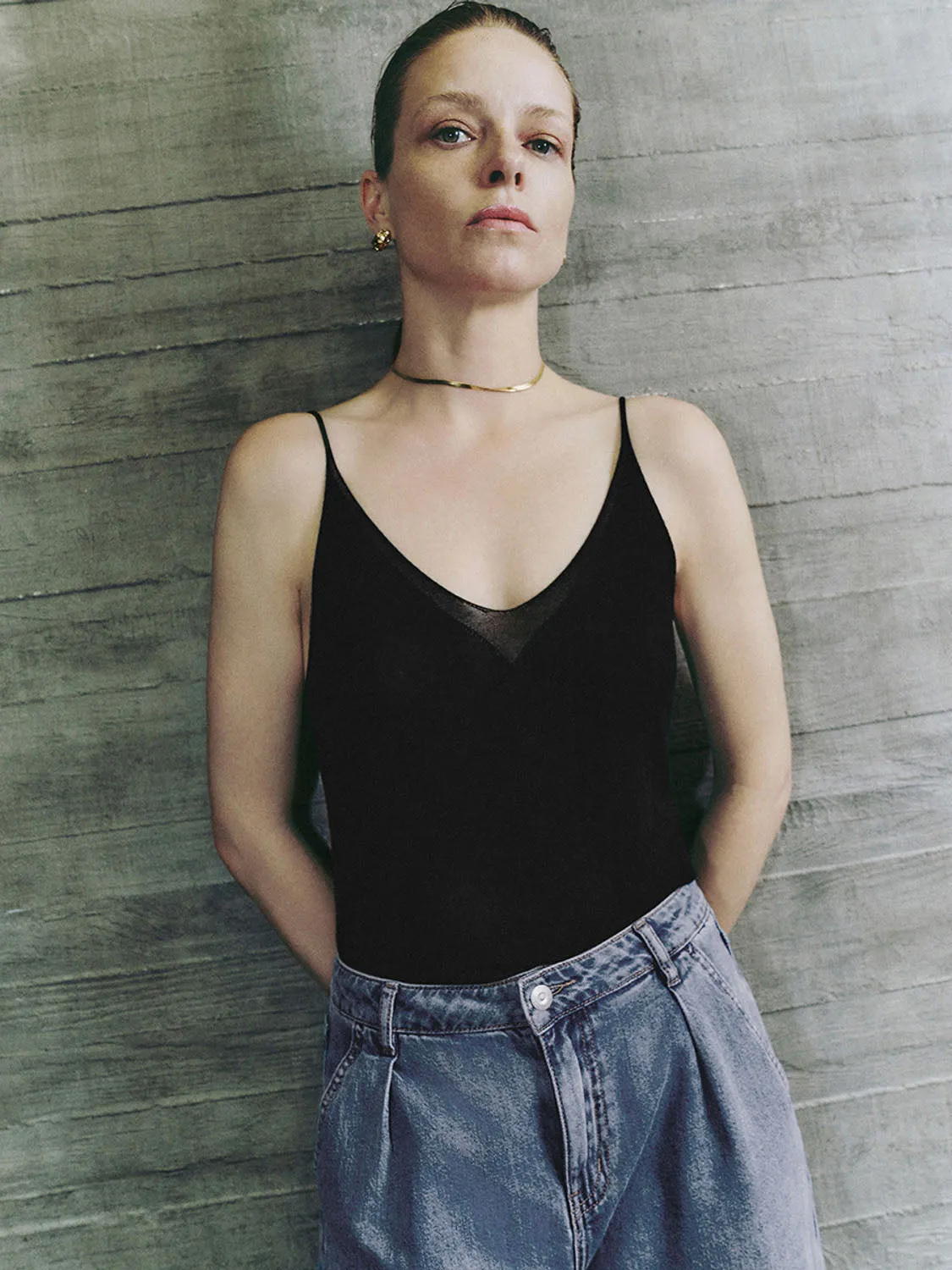 Knitted Cami Tops sold by Urban Revivo product image thumbnail 3