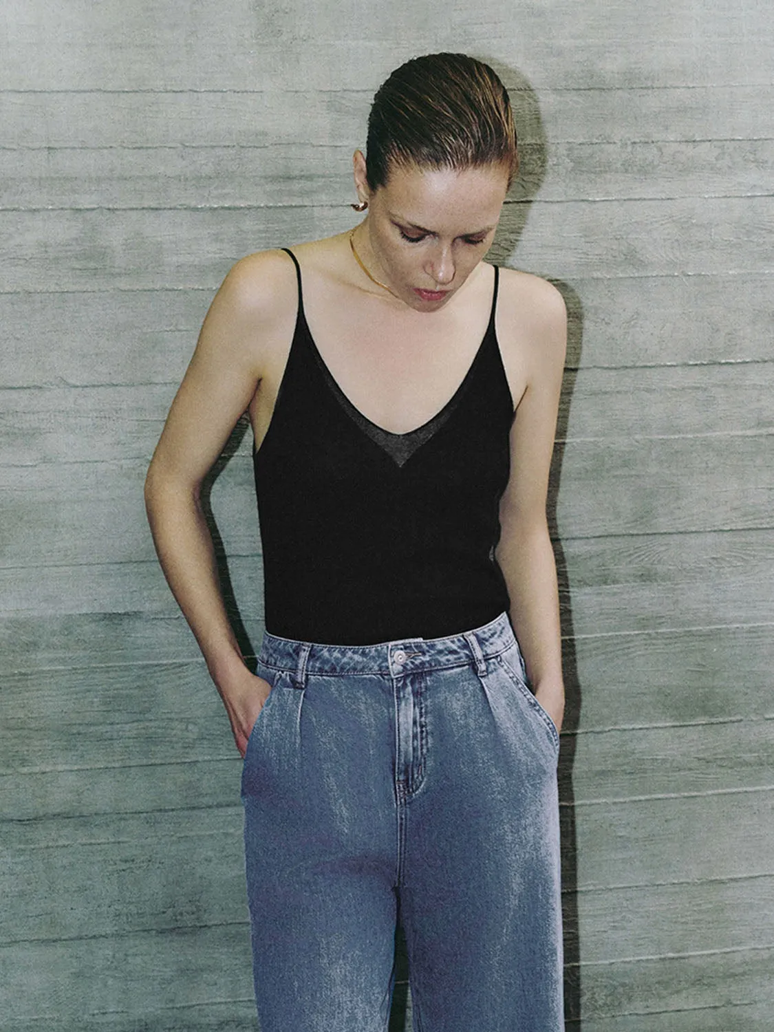 Knitted Cami Tops sold by Urban Revivo