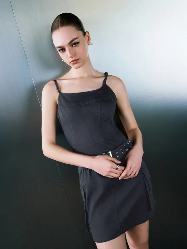 Skinny-Fit Cami Dresses sold by Urban Revivo