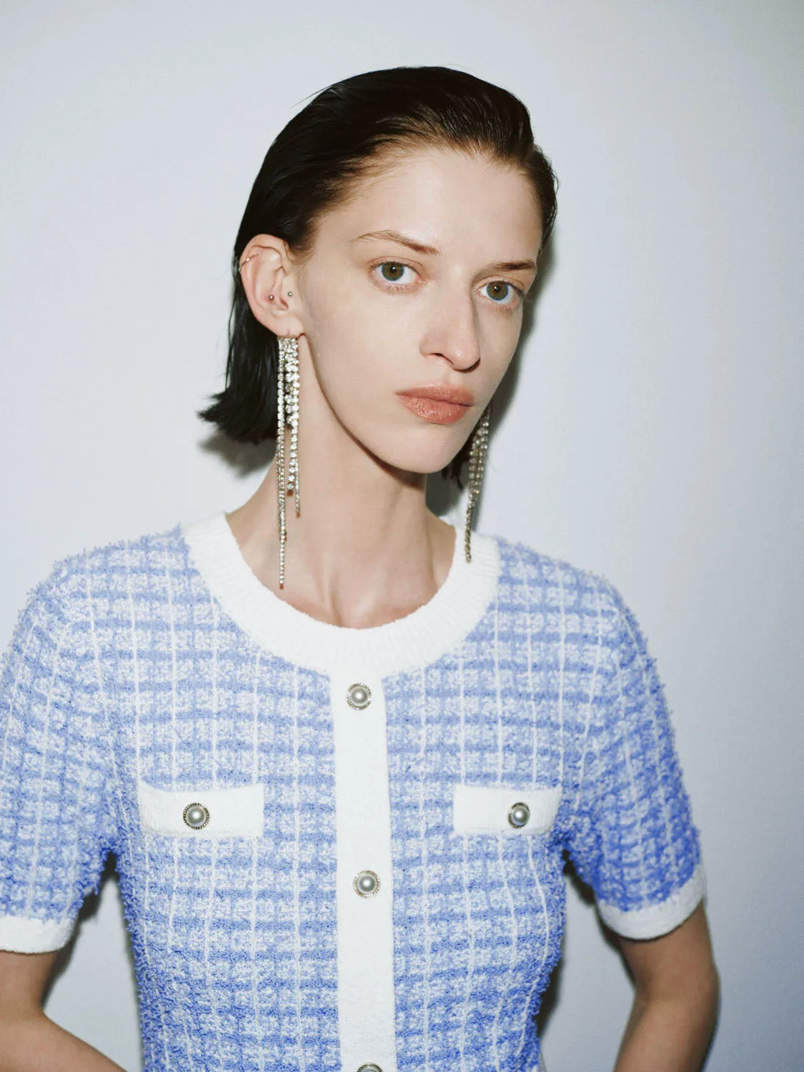 Short Sleeve Tweed Dresses sold by Urban Revivo product image thumbnail 4