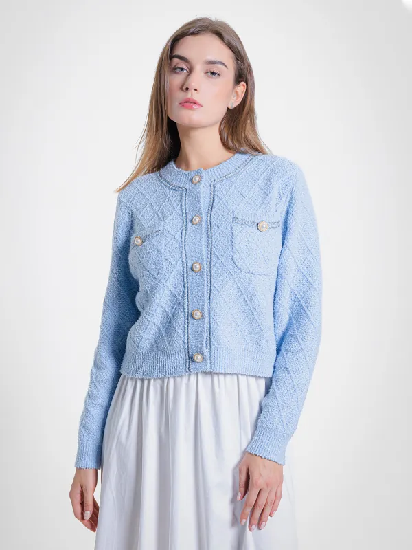 Long Sleeve Tweed Cardigans sold by Urban Revivo