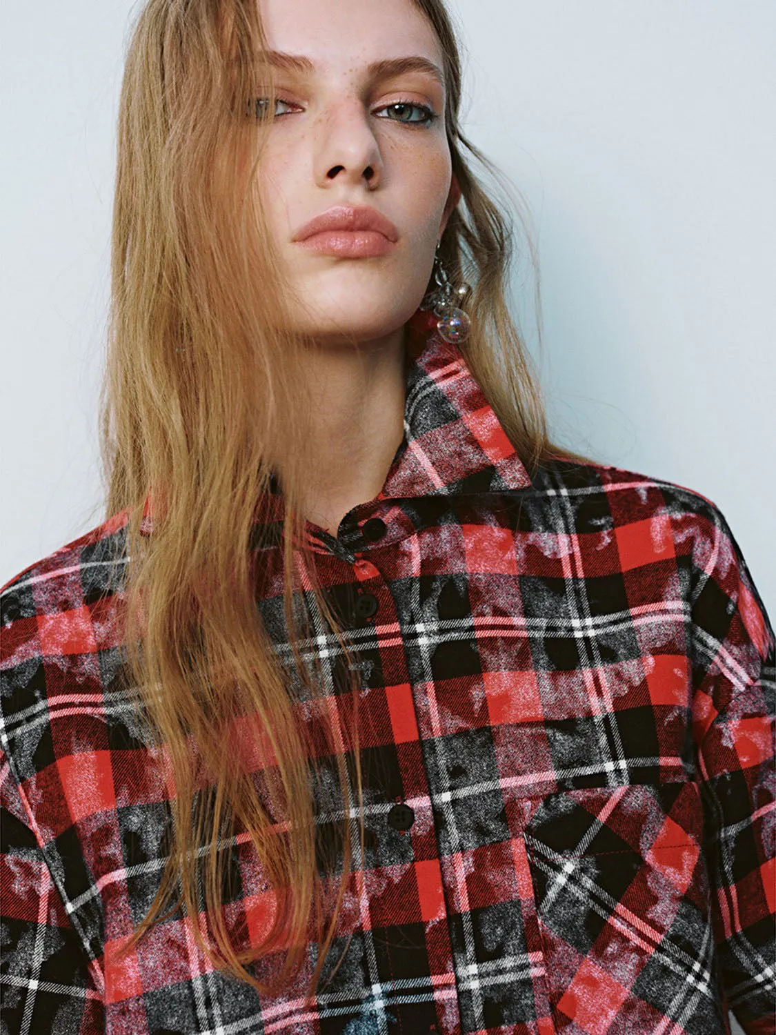 Plaid Long Sleeve Shirts sold by Urban Revivo product image thumbnail 5