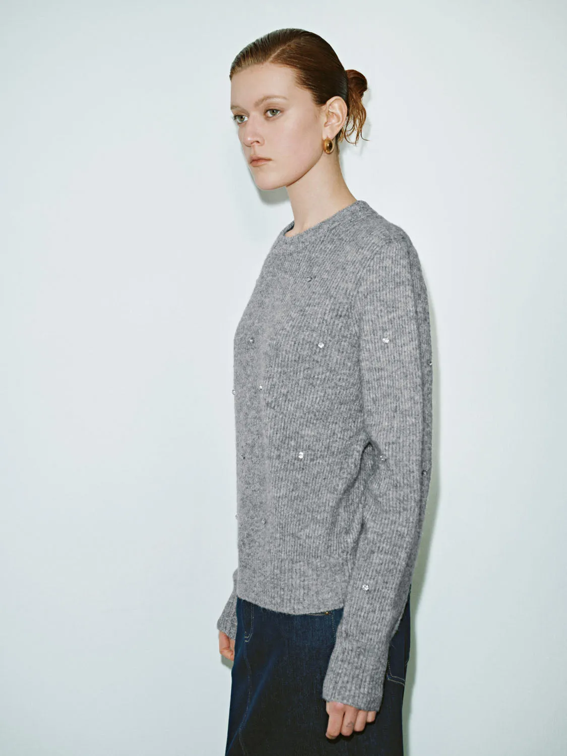 Crew Neck Knitted T-Shirts sold by Urban Revivo product image thumbnail 2