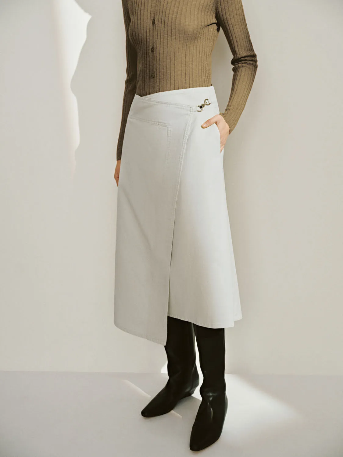 Irregular A-Line Skirts sold by Urban Revivo product image thumbnail 3