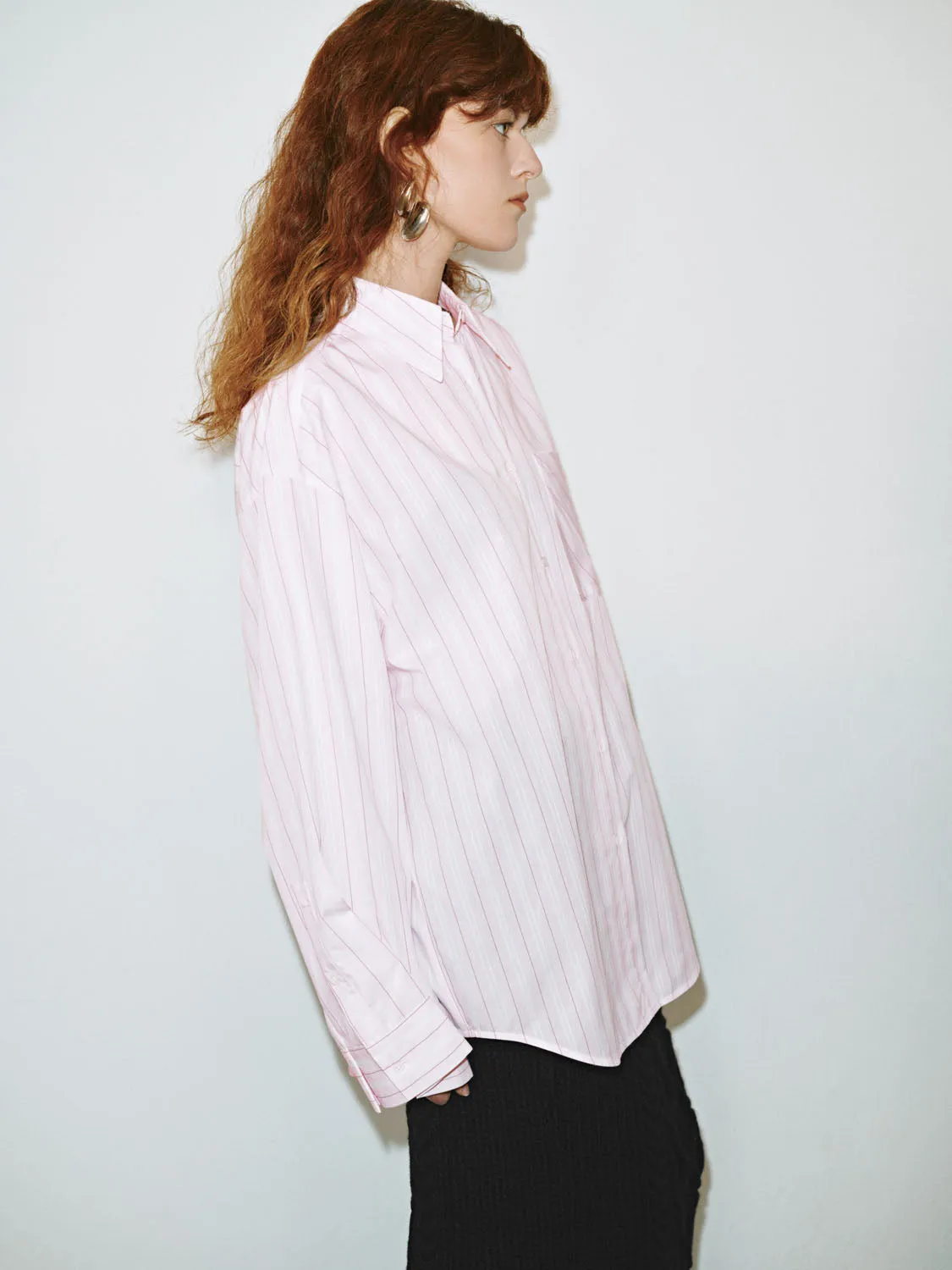 Striped Long Sleeve Shirts sold by Urban Revivo product image thumbnail 2