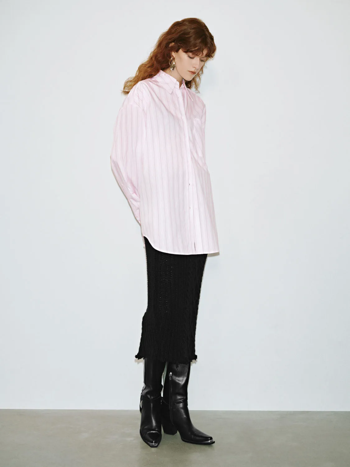 Striped Long Sleeve Shirts sold by Urban Revivo product image thumbnail 5