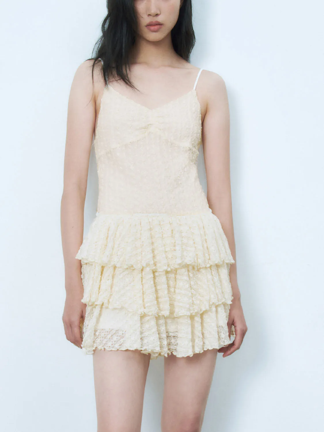 Cami Ruffle Hem Dresses sold by Urban Revivo