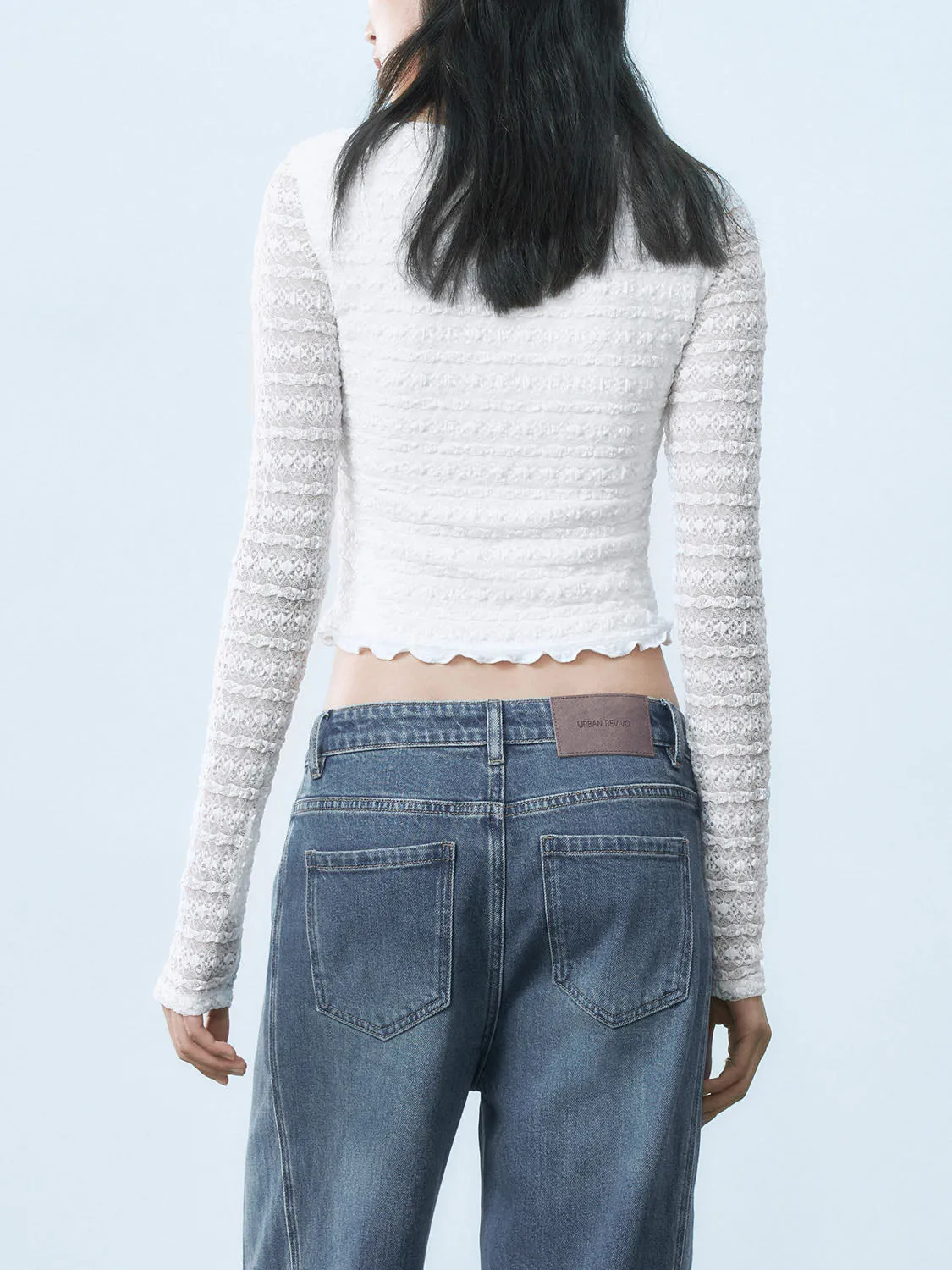 Skinny Long Sleeve T-Shirts sold by Urban Revivo product image thumbnail 3