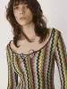 Chevron Skinny A-Line Dresses sold by Urban Revivo