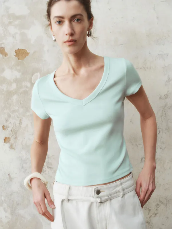 Skinny Short Sleeve T-Shirts sold by Urban Revivo