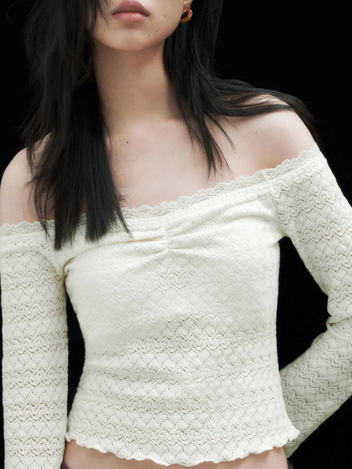 One Shoulder Skinny T-Shirts sold by Urban Revivo product image thumbnail 4