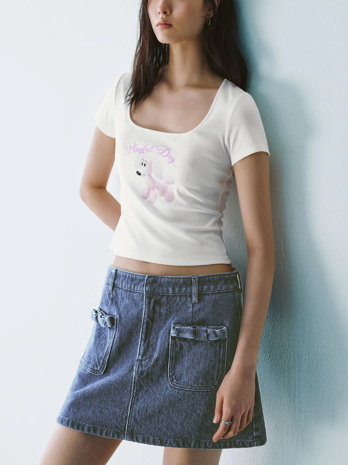 Skinny Short Sleeve T-Shirts sold by Urban Revivo