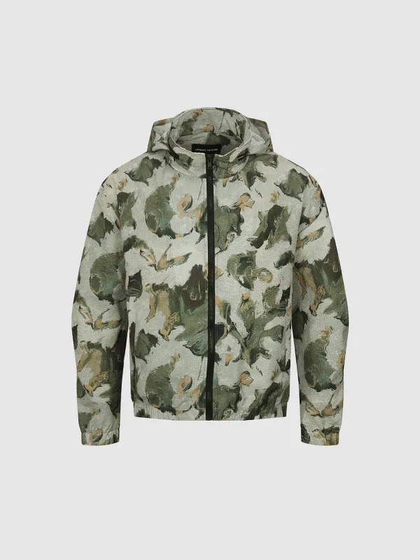 Hoodie Zip Up Front Jackets sold by Urban Revivo