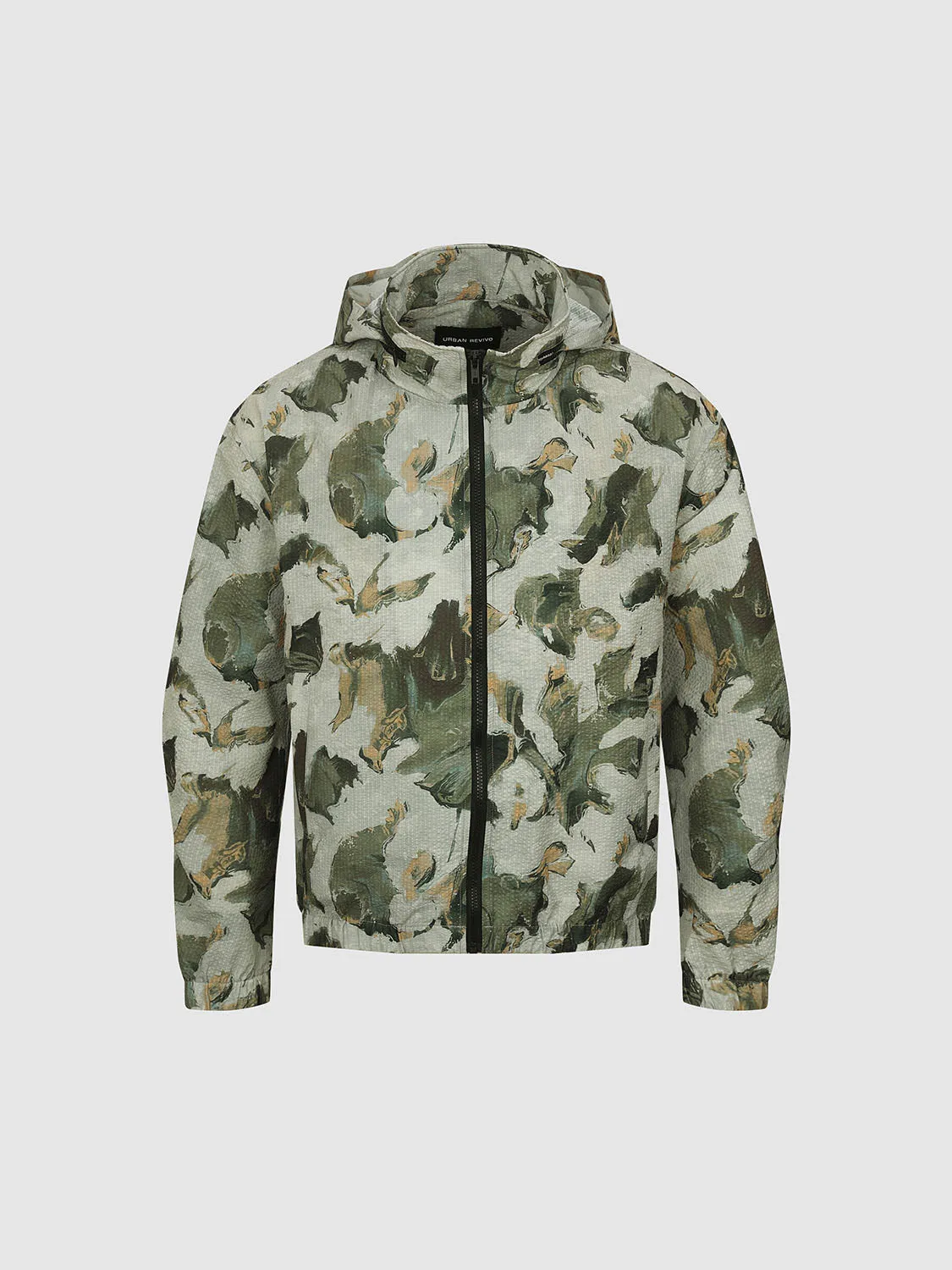 Hoodie Zip Up Front Jackets sold by Urban Revivo