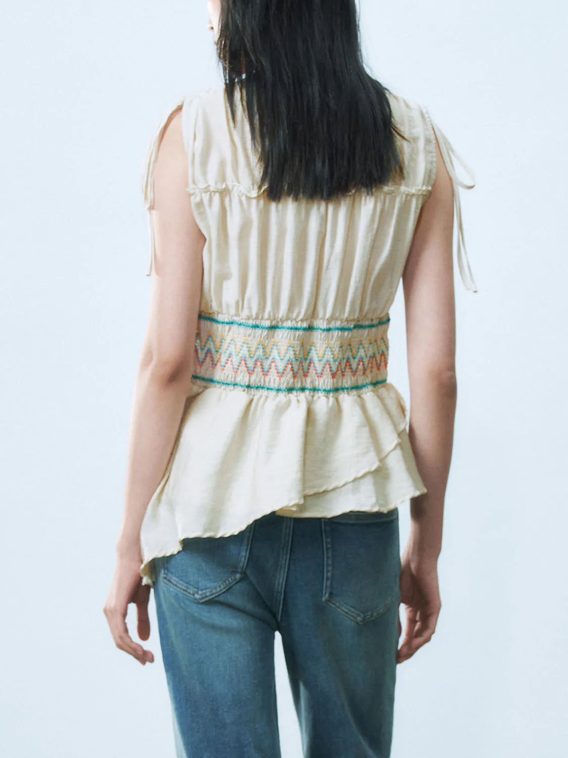 Shirred Overhead Shirt sold by Urban Revivo product image thumbnail 3