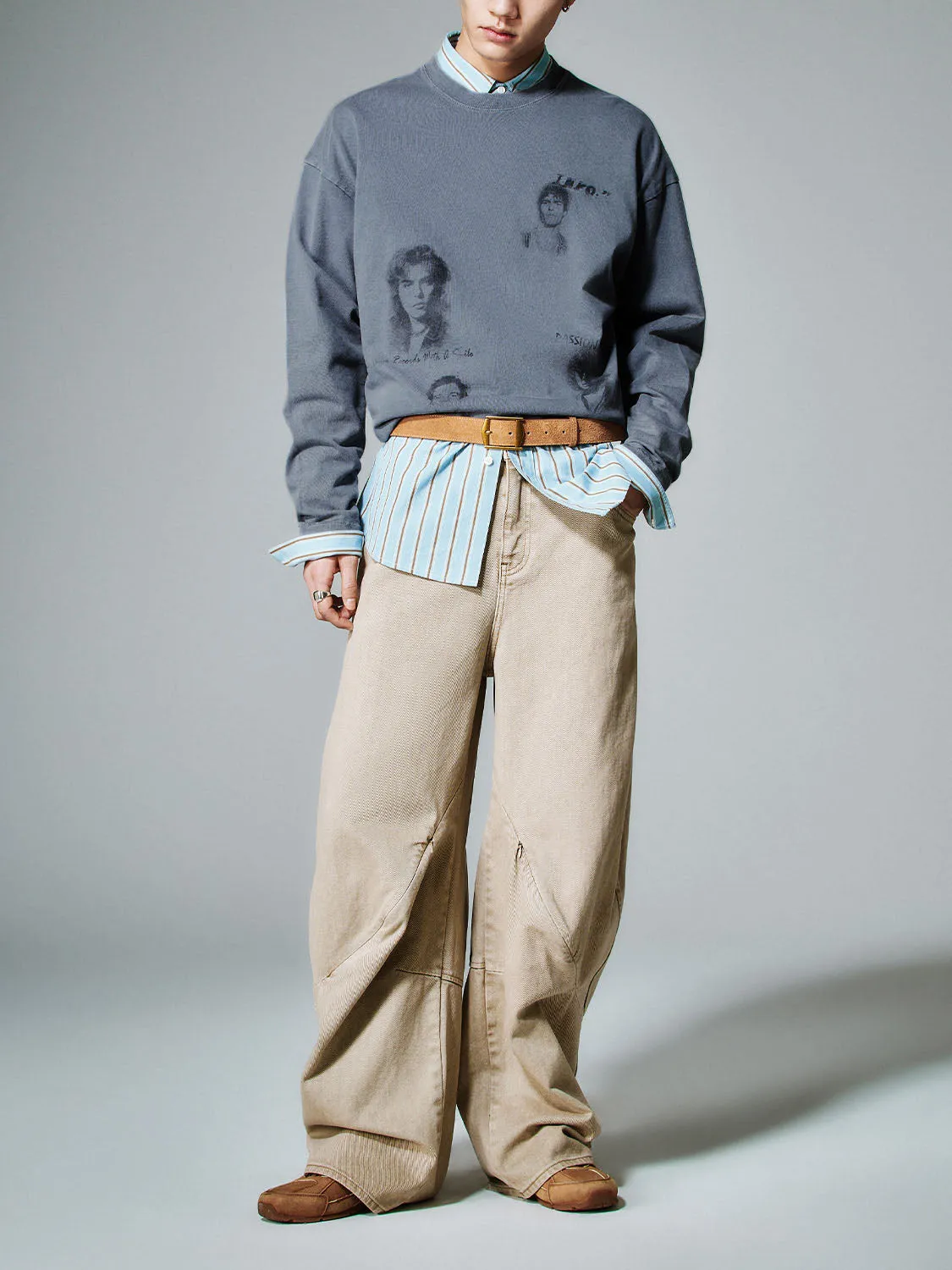 Long Sleeve T-Shirts sold by Urban Revivo product image thumbnail 5