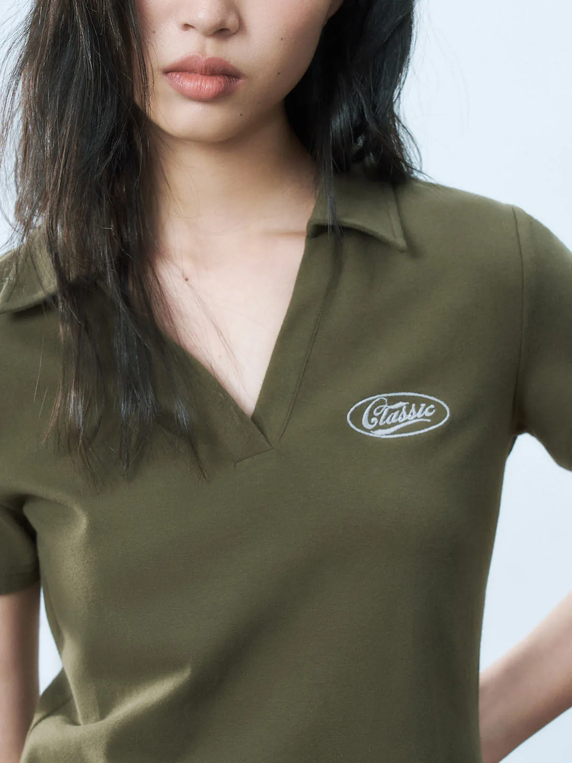 Lapel A-Line Mini Dresses sold by Urban Revivo product image thumbnail 4