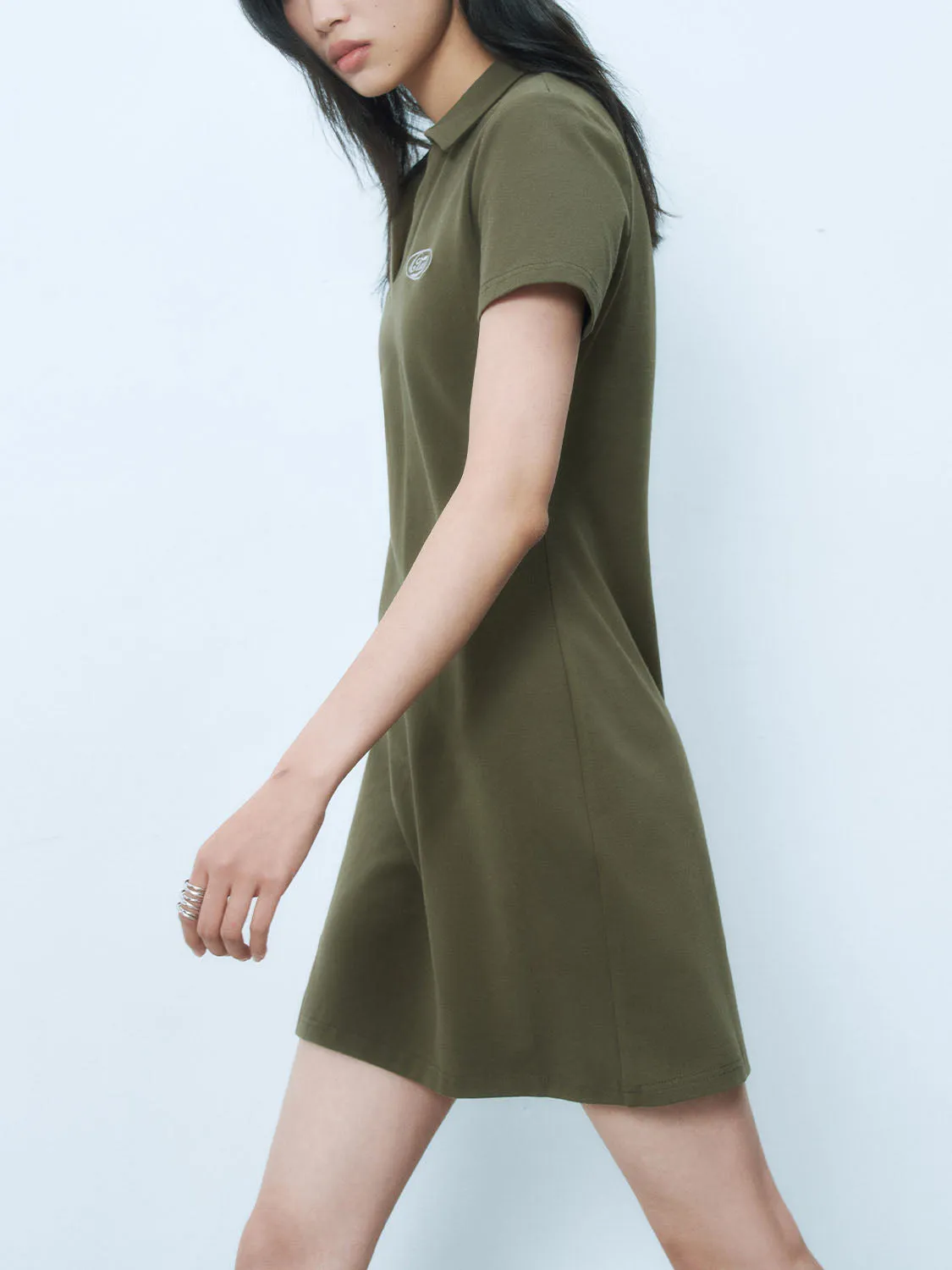 Lapel A-Line Mini Dresses sold by Urban Revivo product image thumbnail 3