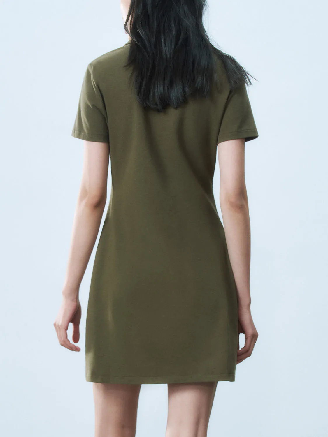 Lapel A-Line Mini Dresses sold by Urban Revivo product image thumbnail 2