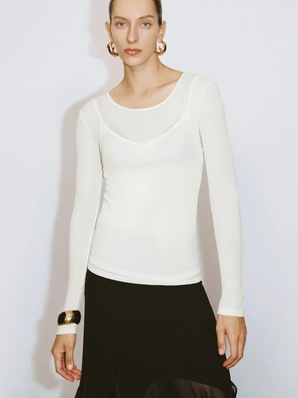 Skinny Long Sleeve T-Shirts sold by Urban Revivo