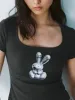U-Neck Skinny T-Shirts sold by Urban Revivo