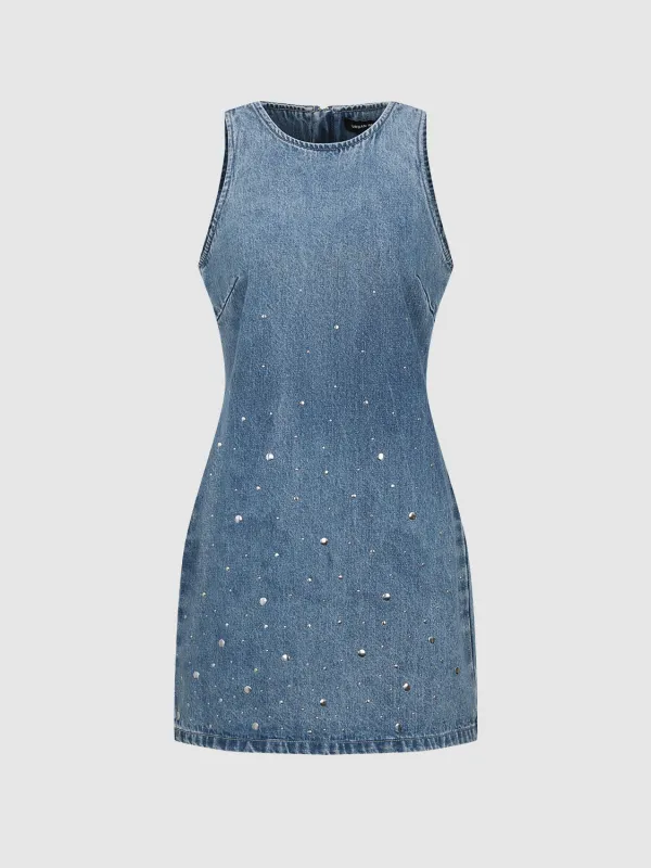 Sleeveless Denim Dresses sold by Urban Revivo