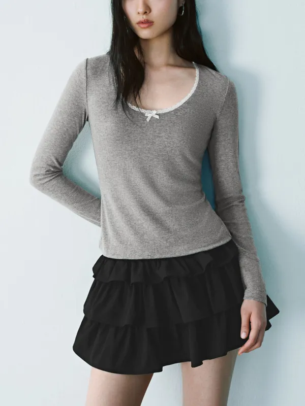 Skinny Long Sleeve T-Shirts sold by Urban Revivo