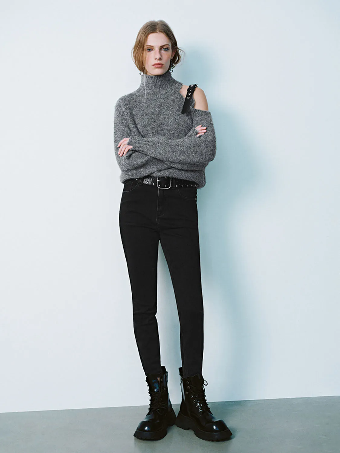 Skinny Denim Jeans sold by Urban Revivo product image thumbnail 4
