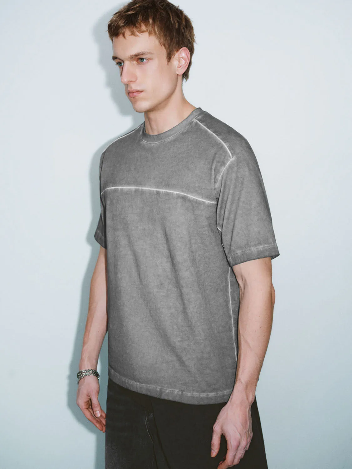 Short Sleeve T-Shirts sold by Urban Revivo product image thumbnail 3