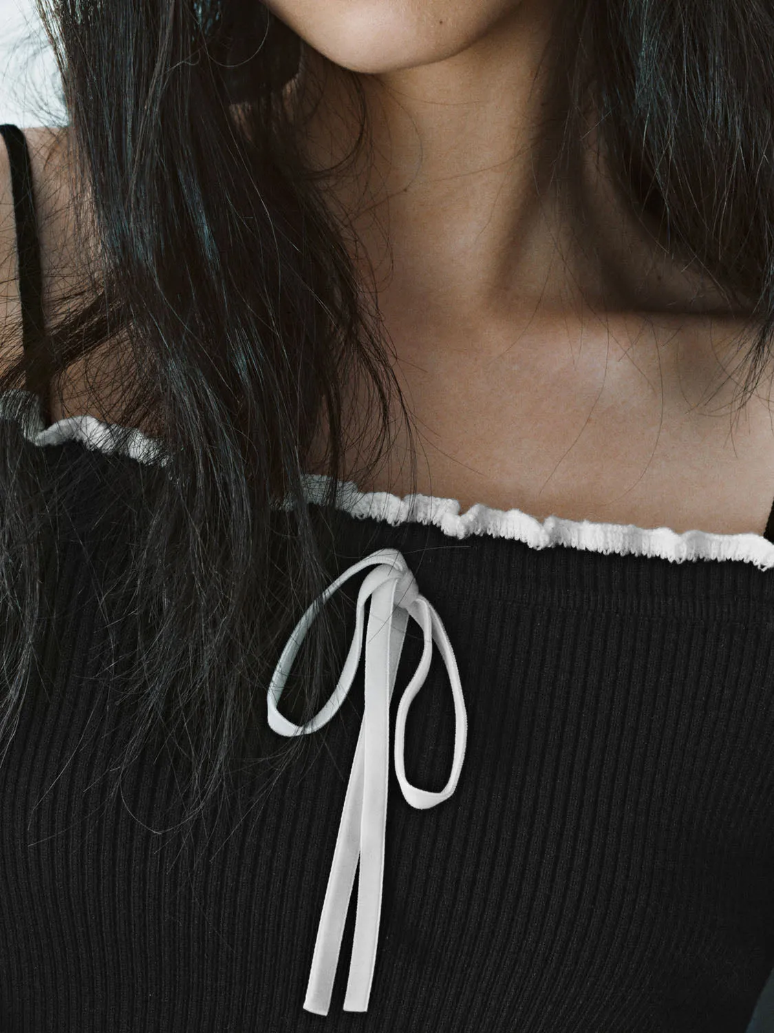 Off Shoulder Knitted T-Shirts sold by Urban Revivo product image thumbnail 5