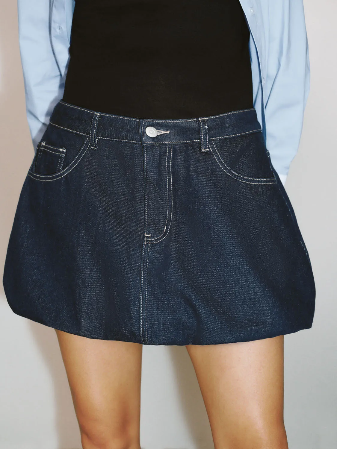 Mini Denim Skirts sold by Urban Revivo product image thumbnail 5