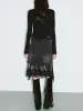Lace Hem Knitted T-Shirts sold by Urban Revivo