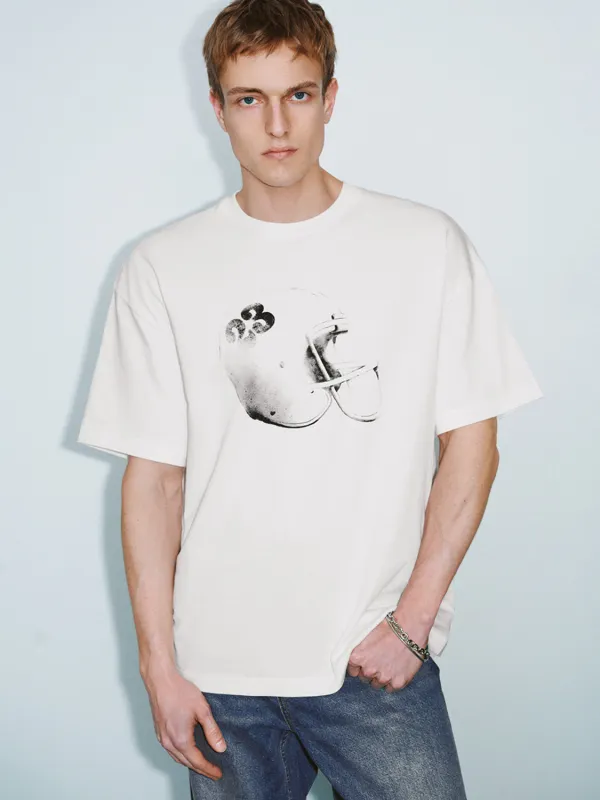 Helmet Printed T-Shirts sold by Urban Revivo