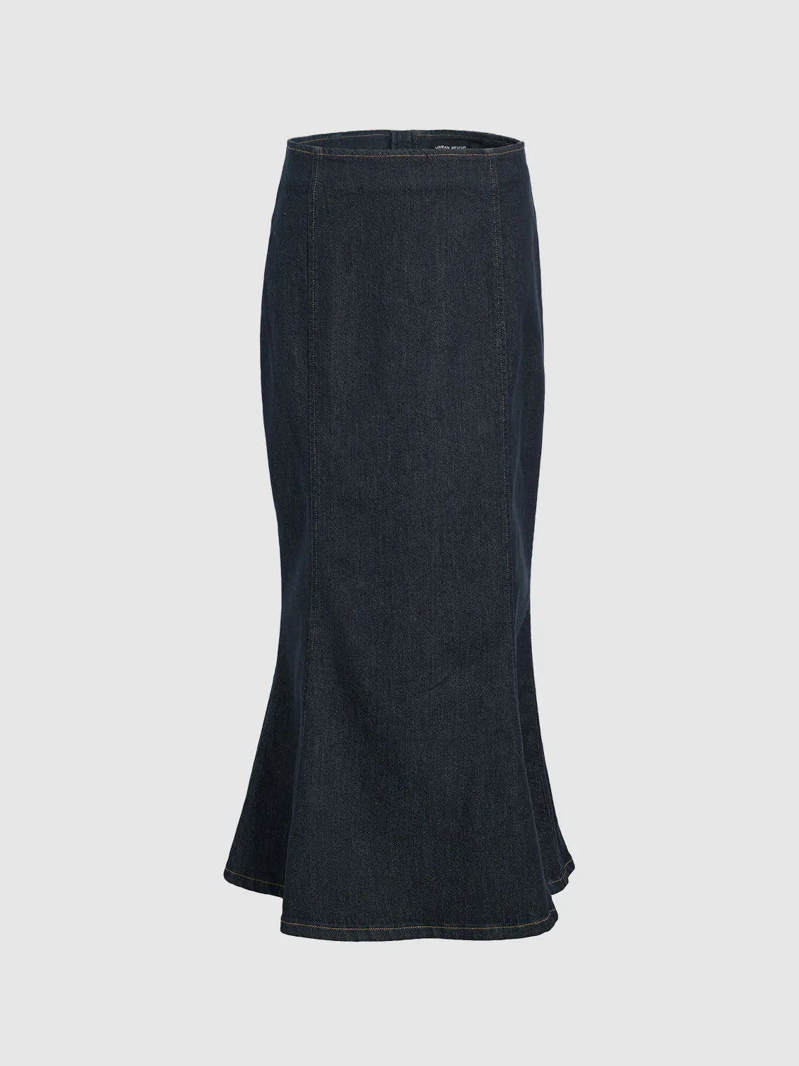 Denim Fishtail Skirts sold by Urban Revivo
