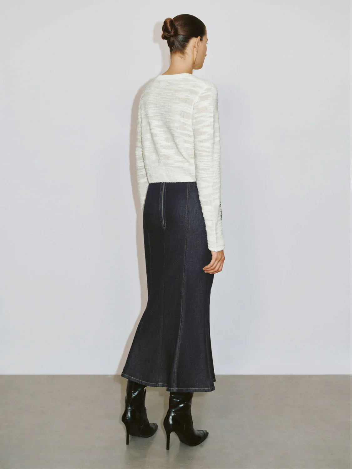 Denim Fishtail Skirts sold by Urban Revivo product image thumbnail 4