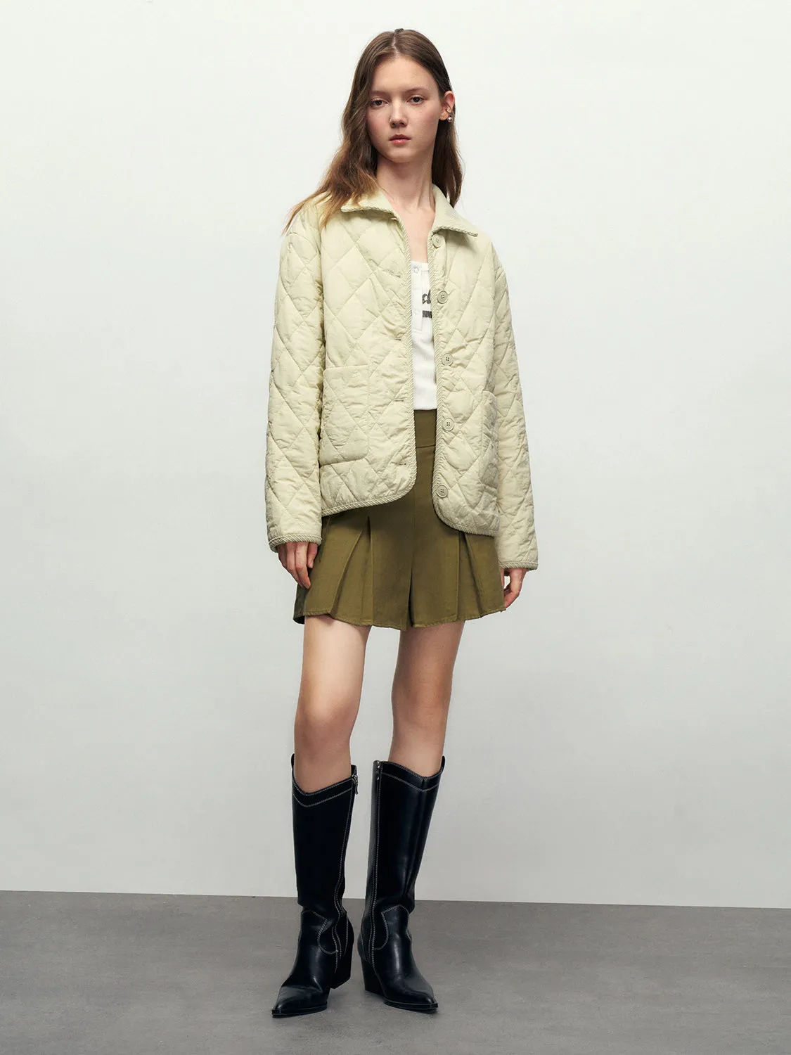 Button Up Padded Coats sold by Urban Revivo product image thumbnail 5