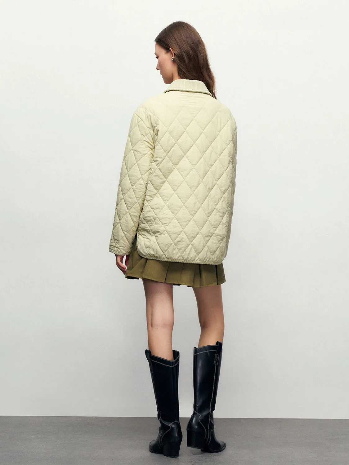Button Up Padded Coats sold by Urban Revivo product image thumbnail 4