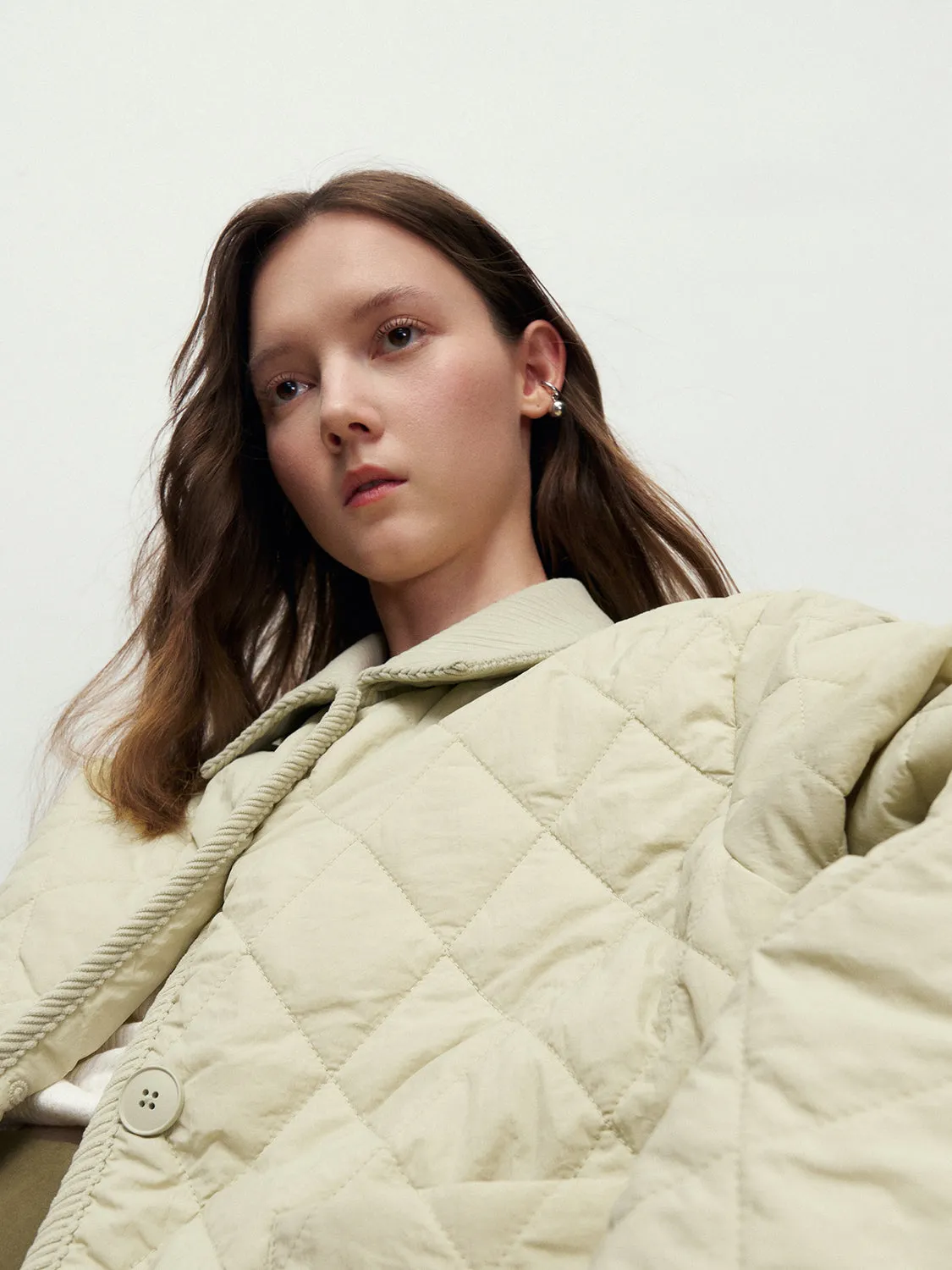 Button Up Padded Coats sold by Urban Revivo product image thumbnail 3