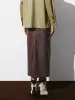 Vegan Leather Straight Skirts sold by Urban Revivo
